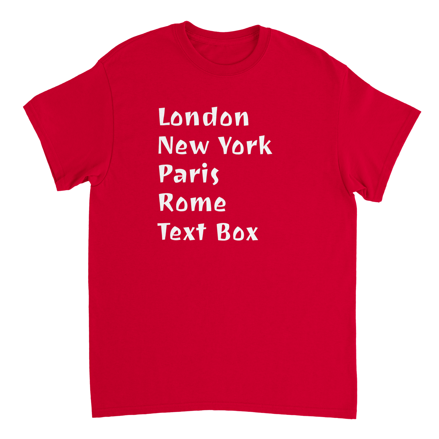 World's Greatest Cities - (Personalise with your choice of City - Max of 10 Characters)